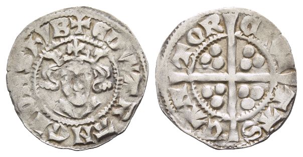 England. Plantagenet, Edward I AR Penny.