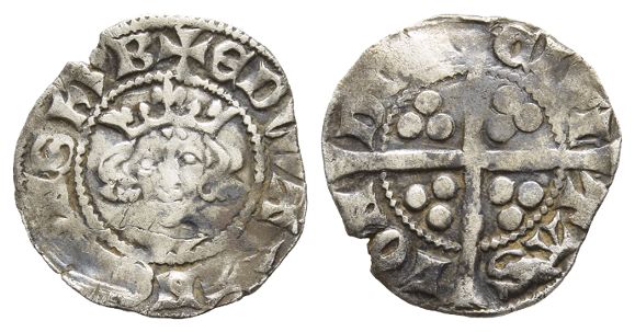 England. Plantagenet, Edward I AR Penny.