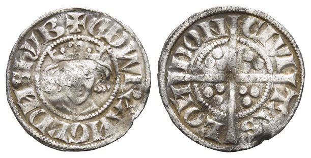 England. Plantagenet, Edward I AR Penny.