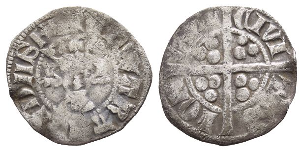 England. Plantagenet, Edward I AR Penny.