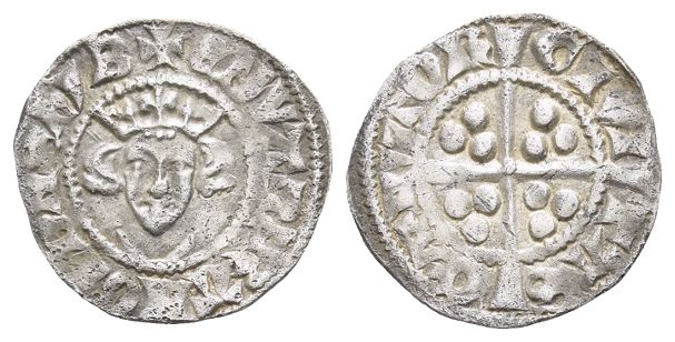 England. Plantagenet, Edward I AR Penny.