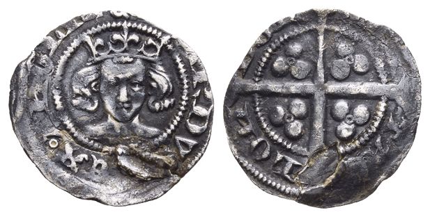 England. Plantagenet, Edward III AR Penny.