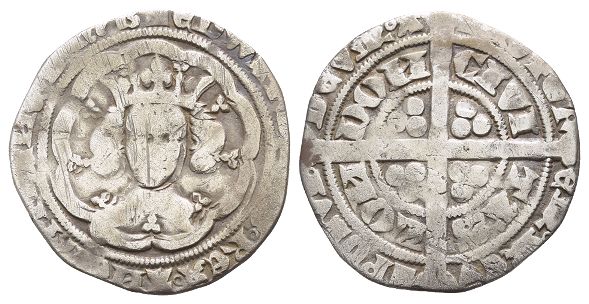England. Plantagenet, Edward III AR Groat.