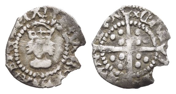 England. Tudor, Henry VII AR Halfpenny.