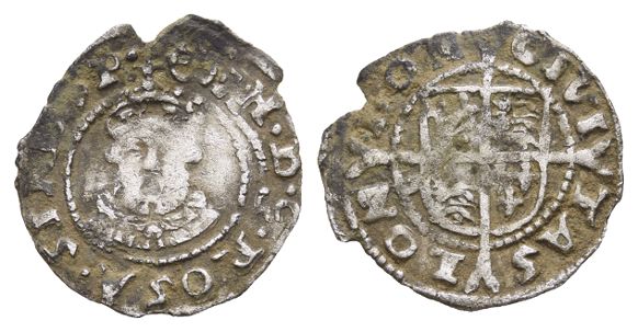 England. Tudor, Edward VI AR Penny.