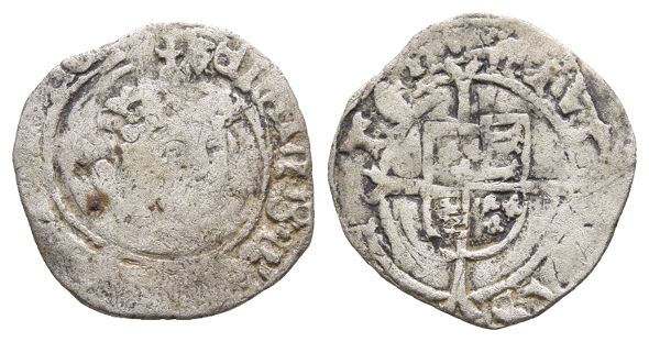 England. Tudor, Henry VIII AR Halfgroat.