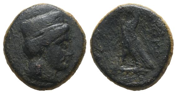 Ptolemaic Kingdom of Egypt, Ptolemy I Soter AE Obol.