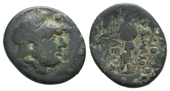 Kings of Thrace, Lysimachos AE 23mm.