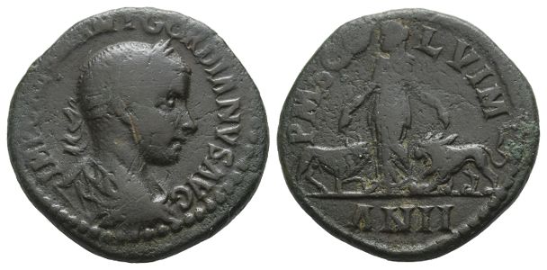 Gordian III AE 30mm of Viminacium, Moesia Superior.
