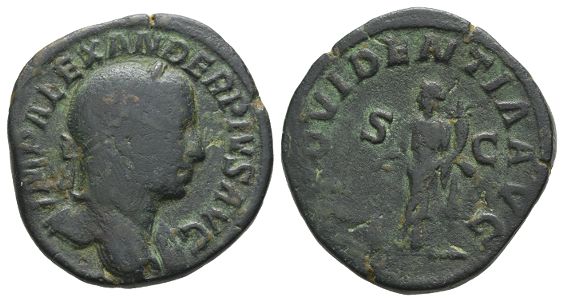 Severus Alexander AE Sestertius.