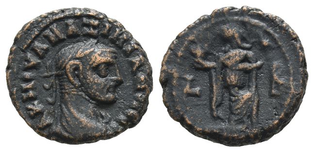 Maximian BI Tetradrachm of Alexandria, Egypt.