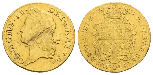 Great Britain. Hanover, George II AV Guinea.