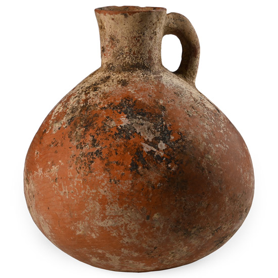 Holy Land Terracotta Flagon