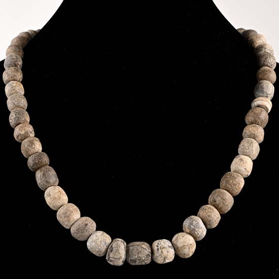 Woolly Mammoth Bone Bead Necklace String