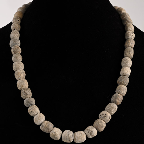 Woolly Mammoth Bone Bead Necklace String