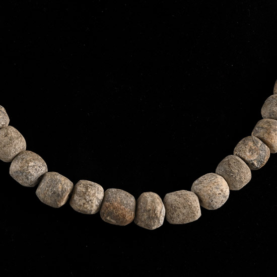 Woolly Mammoth Bone Bead Necklace String