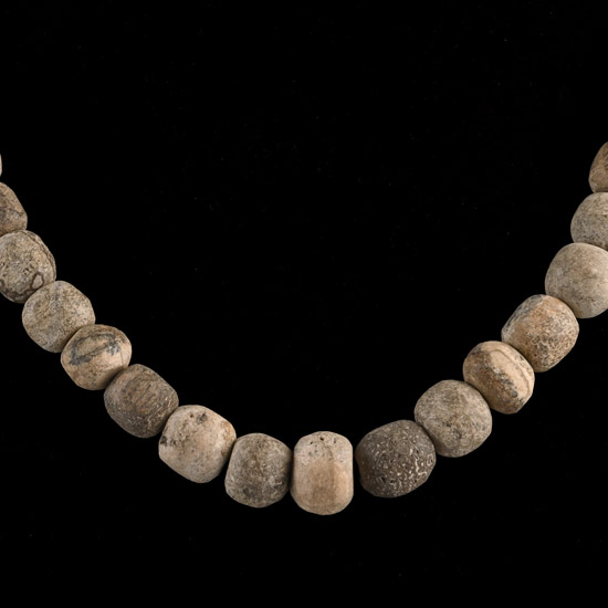 Woolly Mammoth Bone Bead Necklace String