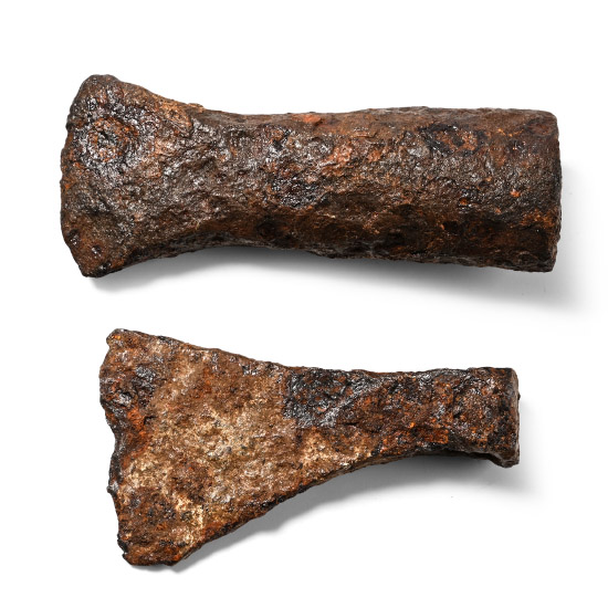 Medieval and Later Iron Axehead and Adze Group