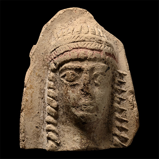 Western Asiatic Terracotta Idol Head