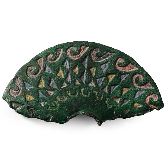Celtic Bronze Roundel Fragment