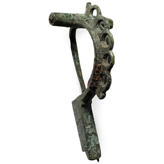 Roman Bronze Bow Brooch