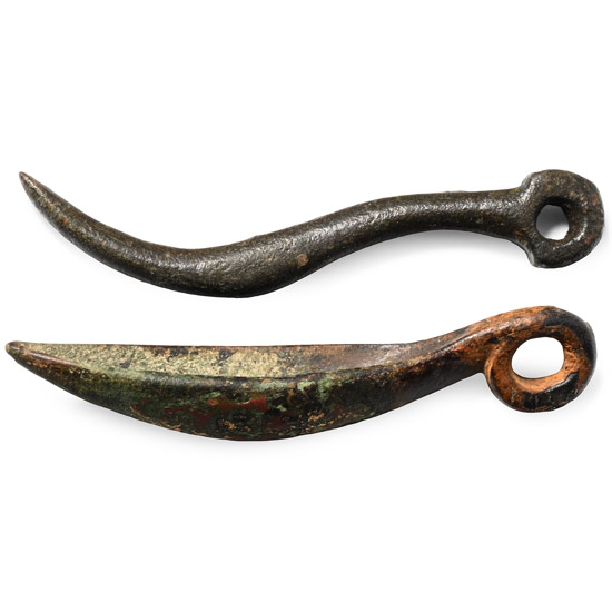 Celtic Bronze Cosmetic Woad Grinder Set