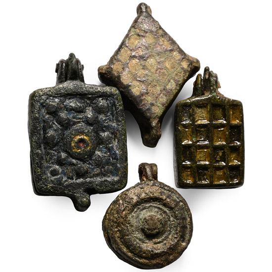 Roman Enamelled Bronze Seal Box Collection