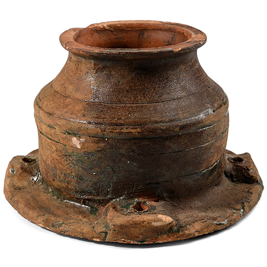 Chinese Ming Green Glazed Vessel