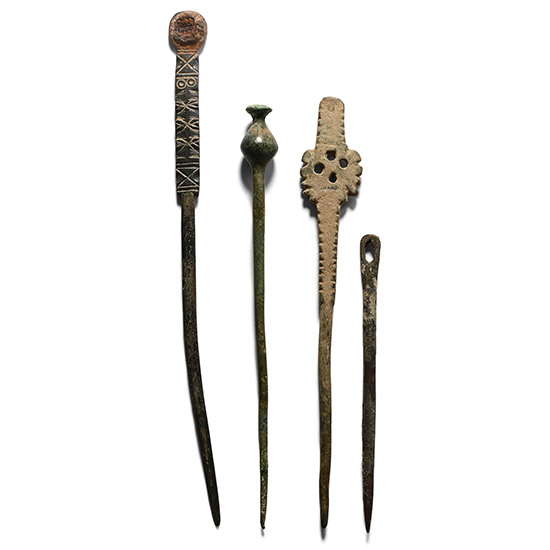 Western Asiatic Bronze Pin Collection