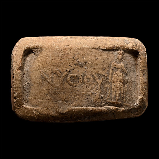 Byzantine Terracotta Tile with NYCIOY