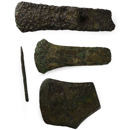 Bronze Age Flanged Palstave Axe and Other Tool Group