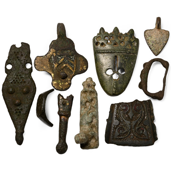 Roman and Later Bronze Artefact Group