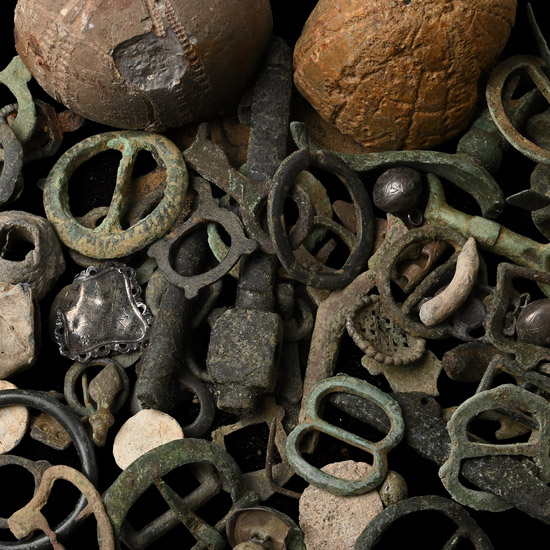 Medieval and Later Bronze and Lead Artefact Collection