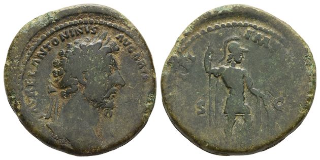 Marcus Aurelius AE Sestertius.