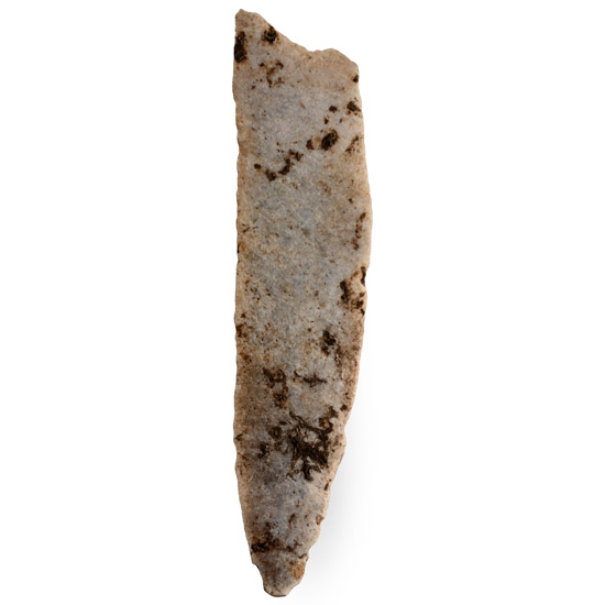French Stone Age Solutrean Knapped Chert Awl - Ex Sir Arthur Evans