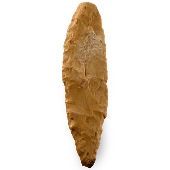 African Stone Age Knapped Knife