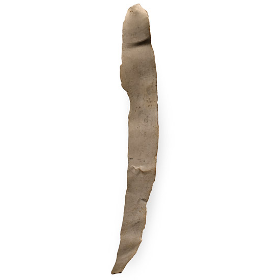 Very Large Spiennies Stone Age Long Knapped Flint Blade
