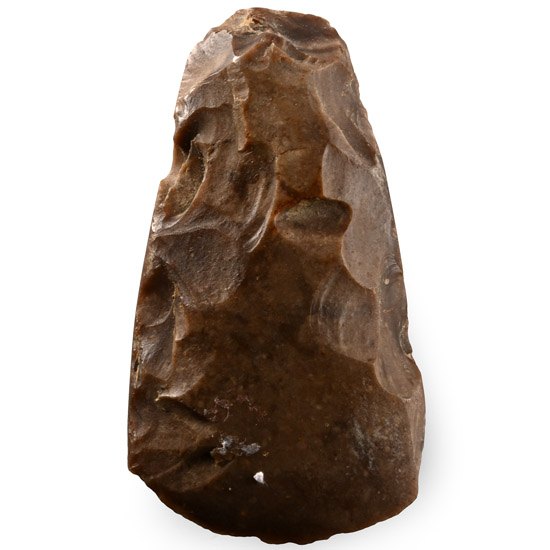 French Stone Age Part Polished Knapped Axehead