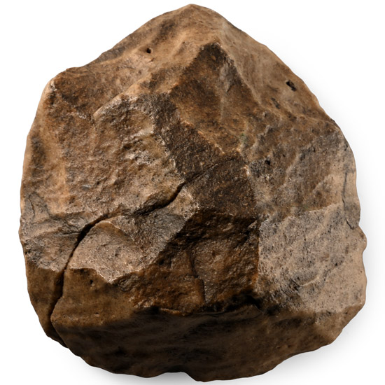 African Stone Age Homo Erectus Knapped Acheulean Handaxe