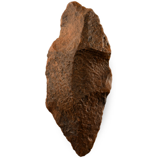 African Stone Age Homo Erectus Knapped Slender Acheulean Handaxe