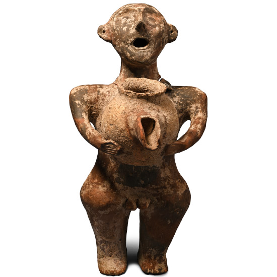 Marlik Style Terracotta Potbearer