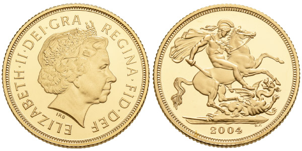 Great Britain. Windsor, Elizabeth II Proof AV Sovereign.