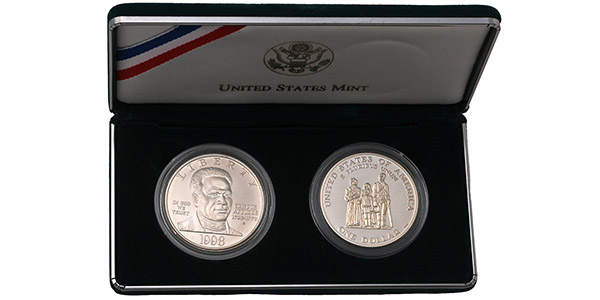 United States of America. Set of Two [2] Proof AR Dollars.