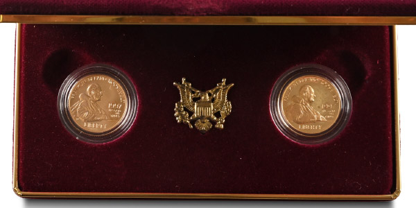 United States of America. Set of Two [2] AV Five Dollars.