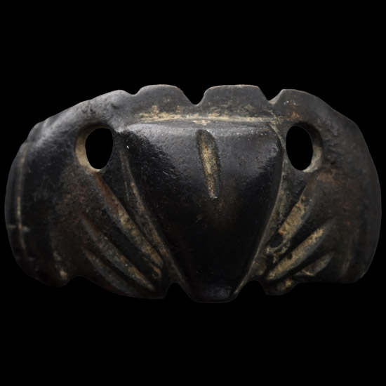 Stuart Period Bronze Hands Holding Heart Ring