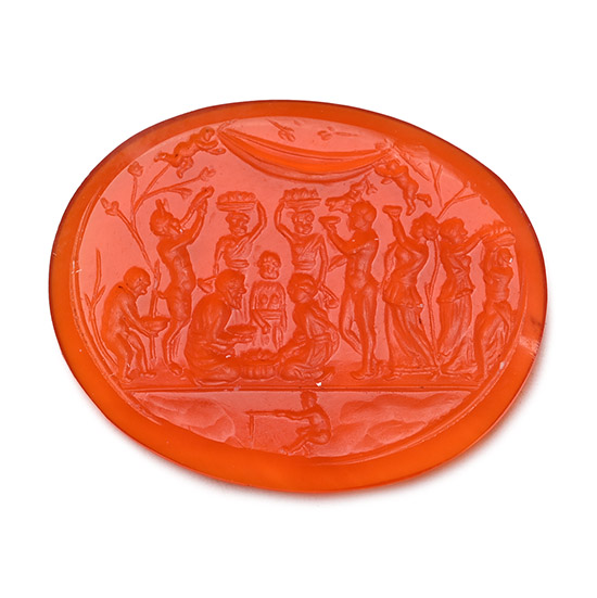 Renaissance Carnelian Michelangelos Seal Gemstone