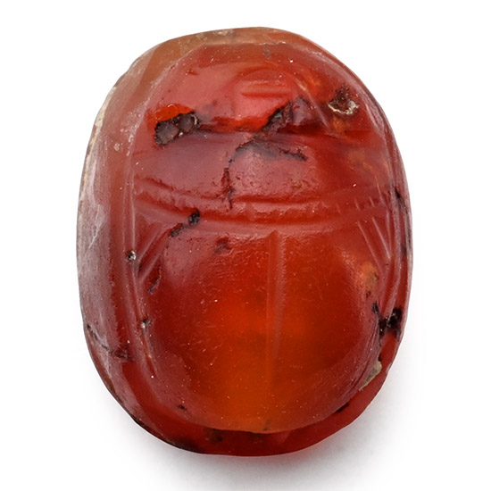 Etruscan Carnelian Scarab with Deer