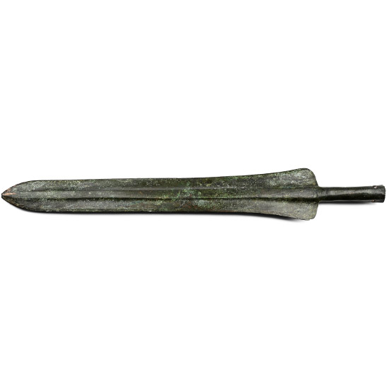 Luristan Bronze Socketted Spearhead