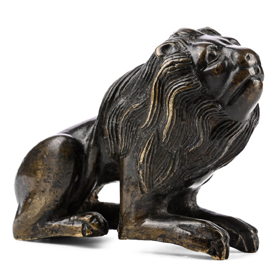 Nuremberg Brass Lion Statue
