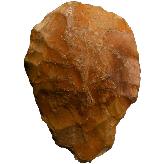 British Stone Age Knapped Flint Axe